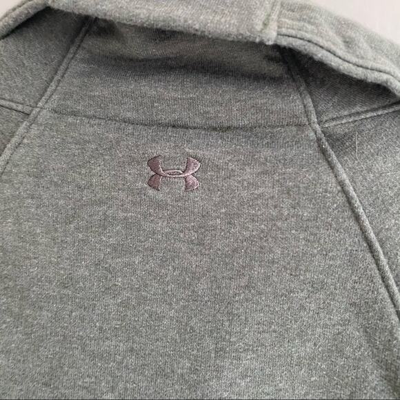 Women’s wrap sweatshirt Under Armour green gray - Picture 8 of 8
